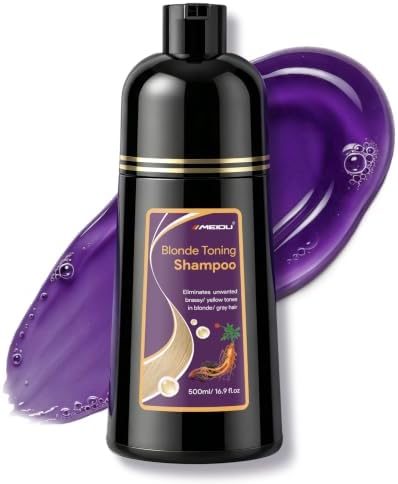 Purple Toning Shampoo for Blonde Hair